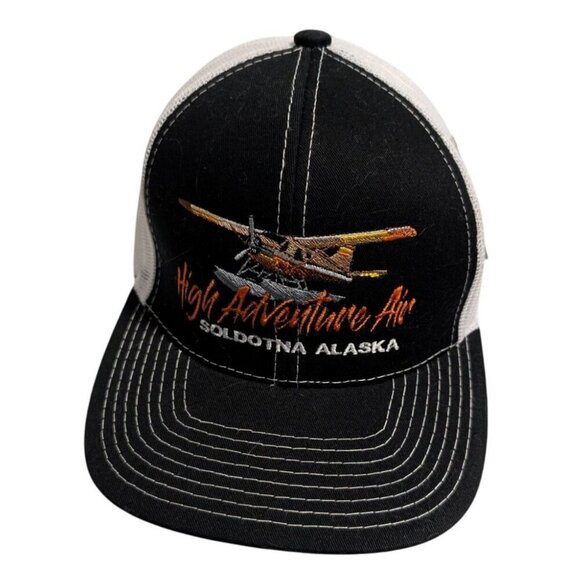 High Adventure Air Charter Plane Klamath Soldotna, Alaska Trucker Cap Hat - Picture 1 of 4